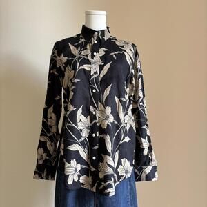 Ralph Lauren linen long sleeve button up